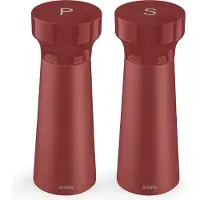 Amefa 2-tlg. Salz-/ Pfeffermühle Set MODERN WOOD 2-teilig terracotta