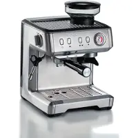 Ariete 1313/10, Espressomaschine, 2 l, Kaffeebohnen, Kaffeekapsel, Kaffeepad, Eingebautes Mahlwerk, 1600 W, Silber