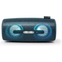 Muse M-730 DJ, 10 W, Verkabelt & Kabellos, 10 m, Mikro-USB, Blau, Spritzwassergeschützt