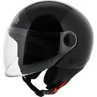 Mt Helmets Street Solid Open Face Helmet Blau M