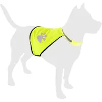 Karlie Night Walk Sicherheitsweste für Hunde XL reflektierend mit Klettverschluss