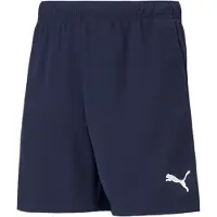 Puma Teamrise Short Jr peacoat-white (06) 152