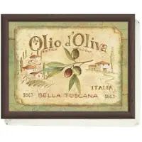 Creative Tops - Geschenk-Tablett de mit integriertem Kissen, Design mit Olio d'Oliva Titel
