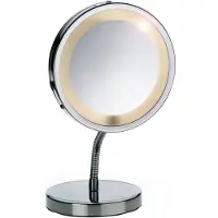 kela Standspiegel Kosmetikspiegel Lola, Metall 27,5 cm hoch 15 cm Ø; 21496