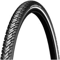 Michelin Protek Cross Max 700x35c (37-622) Performance Line Max Protection Reifen – Drahtkarkasse schwarz reflektierend 259570