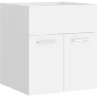 vidaXL Waschbeckenunterschrank Weiß 41x38,5x46 cm Holzwerkstoff