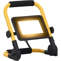 vidaXL LED-Fluter mit Handgriff 30 W Warmweiß