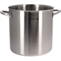 De Buyer Prim’Appety 3507.24 hoher Suppentopf ohne Deckel, 24 cm, 10 L