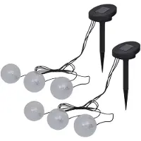 vidaXL Schwimmleuchte 6 Stk. LED für Teich und Pool