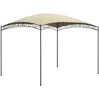 vidaXL Pavillon 3x4x2,65 m Creme 180 g/m²
