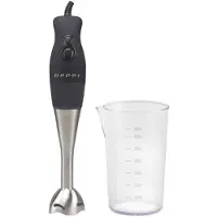 Beper Stabmixer BEP-BP654 Edelstahl mit abnehmbarem Rührfuß und leistungsstarkem Motor