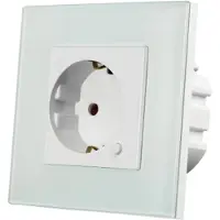 V-TAC Weiße Wandsteckdose - Smart Electronics - IP20
