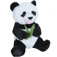 Wild republic Plusch Panda Bar Stofftier - schwarz/weis - 25 cm