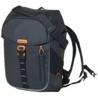 Basil Miles Tarpaulin Fahrradrucksack Nordlicht 17l schwarz 2023 Gepäckträgertaschen