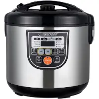 Esperanza EKG011, 5 l, 860 W, Schwarz, Edelstahl, Edelstahl, LCD, 1440 min