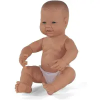 Miniland Europäisches neugeborenes Mädchen 40 cm