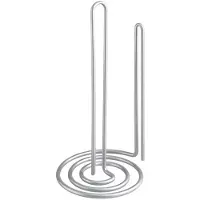 Metaltex Küchenrollenhalter "My-Roll", silber (silberfarben), H:32cm T:14cm, Metall, Küchenrollenhalter, Küchenrollenhalter, mit exklusiver Polytherm-Beschichtung im Silbermetallic-Look