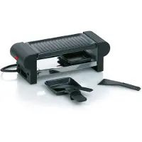 kela 66490, 2 Person(en), Stahl, Schwarz, Rechteckig, 290 mm, 105 mm