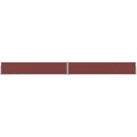 vidaXL Ausziehbare Seitenmarkise 140x1200 cm Braun