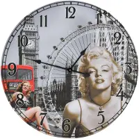 vidaXL Vintage Wanduhr 60 cm