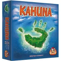 White goblin games Kahuna – Strategisches und taktisches Brettspiel für 2 Spieler: Brücken bauen und Inseln erobern