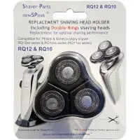 Philips Scherkopf für RQ10/RQ12 Ersatzscherköpfe & Ersatzscherteile, Farbe:Schwarz