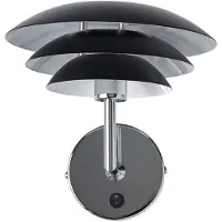 Dyberg Larsen DL20 Wandleuchte Metall 20cm schwarz