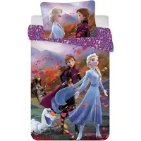 Disney Jerry Fabrics JERRY FABRICS Krippenbettwäsche Ice Kingdom 2 Wind baby Baumwolle, 100/135, 40/60 cm