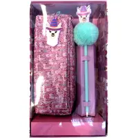 Paso Federmäppchen Lama PP19LA-3265 für Mädchen Geschenk