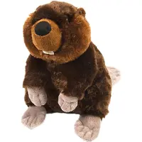 Wild republic Stofftier Biber - Plusch - 30cm - braun - Pluschtier