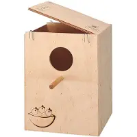 Ferplast Vogelnest, Vogelhaus, Vogelnest ausHolz, für den Außenbereich