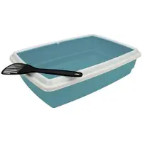 Agrobiothers AIME Aimé Blauer Katzenhering aus Kunststoff 54 x 40 x 14 cm