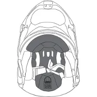AGV Sportmodular Innenpolsterung
