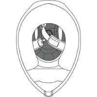 AGV Compact/numo St Innenpolsterung