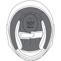 AGV X3000 Innenpolsterung