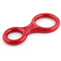 Fixe Climbing Gear Classic Abseilgerät Rot Rot One Size