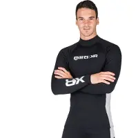 Mares Xr Langarm-rashguard Schwarz L Herren Schwarz L