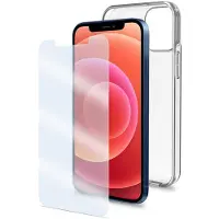 Celly Antibakterielle Rückseite Für Iphone 12 Mini Und Gehärtete Glas-displayschutzfolie