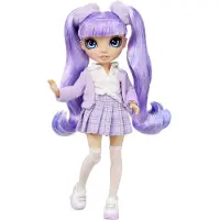 Mga Rainbow High Junior High Fashion Doll - Violet Willow (Purple), Modepuppe, Weiblich, 6 Jahr(e), Mädchen, 230 mm, Violett