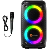 N-Gear LGP23M Tragbarer Bluetooth Karaoke-Lautsprecher