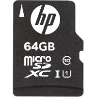 HP Micro Sdxc Cl10 U1 64gb Speicherkarte Mit Adapter
