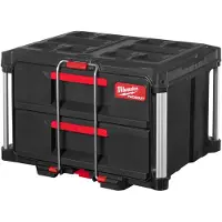 Milwaukee 4932472129 PACKOUT Koffer mit 2 Schubladen