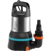 Gardena 9034-20, 450 W, AC, 0,7 bar, 11000 l/h, IPX8, Schwarz, Silber