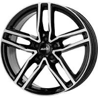 Alutec 17 Zoll Alufelge Ikenu 17"x7.5" 5x112 PCD ET49 57.10mm Felge Schwarz