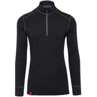 Thermowave - Merino Xtreme L/S Shirt 1/2 Zip - Merinounterwäsche Gr L schwarz