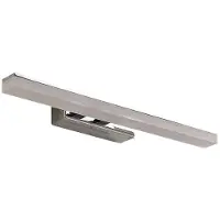 LUCANDE LED-Bad-Wandleuchte Julie, 46cm, chrom, Metall, IP44