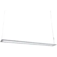 Arcchio LED-Büro-Hängeleuchte Samu, up/down, dimmbar, Alu