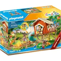 Playmobil Family Fun 71001 Abenteuer-Baumhaus mit Rutsche
