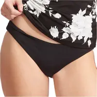 Seafolly - Women's Collective Hipster Pant - Bikini-Bottom Gr 44 schwarz