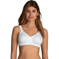 Anita Soft-BH "Soft BH Twin", Damen, Gr. 110, Cup A, weiß, Obermaterial: 70% Polyamid PA. 30% Elasthan EL., BHs Soft-BH